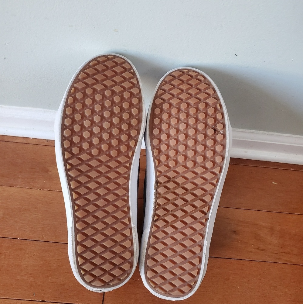 ❗SOLD❗Vans SK8-HI MTE in Pewter Gray w/ Plaid Trim - Picture 8 of 8